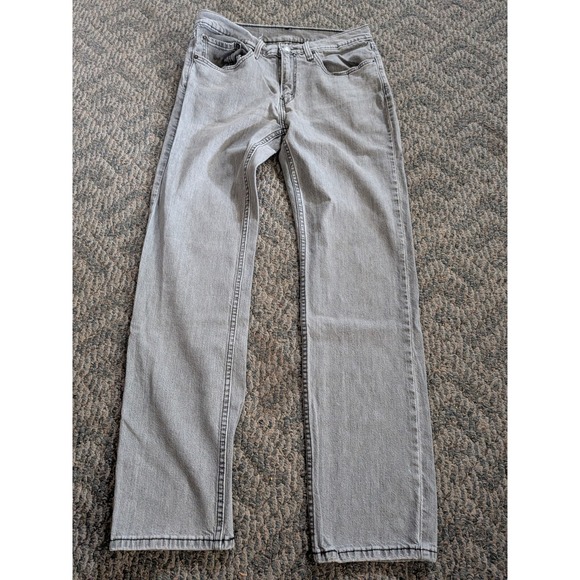 Levi's Other - Levis 514 Straight Fit Grey Denim Jeans Mens 34x34 Water Less 00514-1660